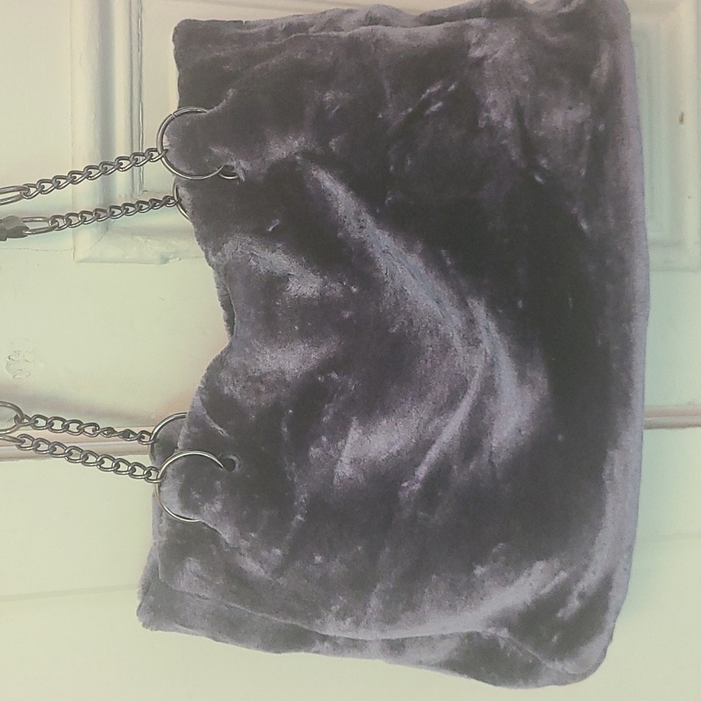 Faux Fur Handbag